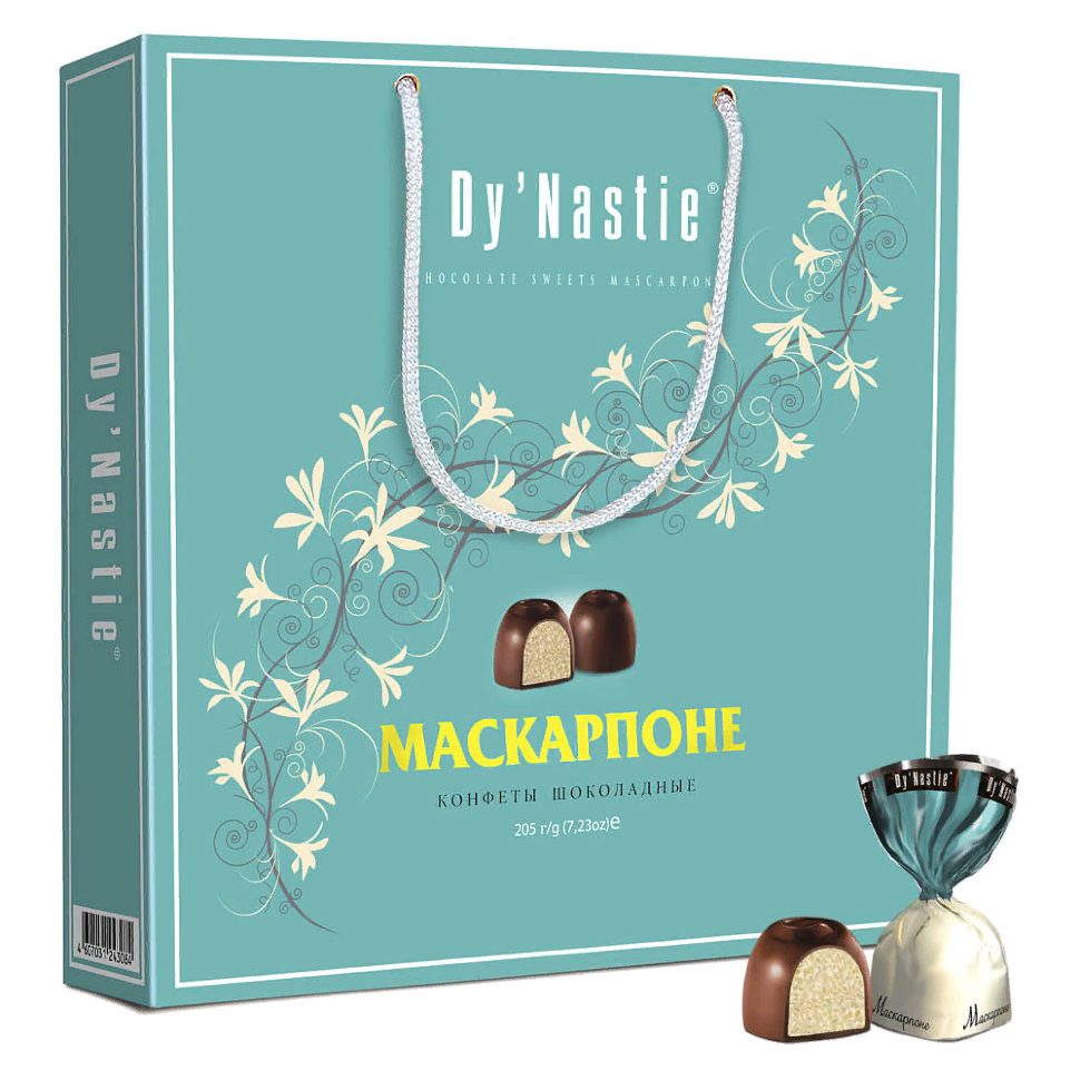  Династия Сумка 170г Конфеты "Маскапроне" в Отрадном