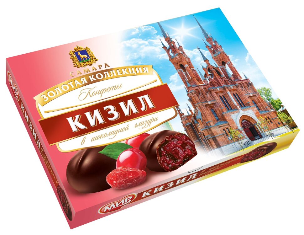  КФ МИР Кизил в шоколадной глазури 160г в Отрадном